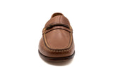 Martin Dingman Maxwell Saddle Leather Braided Knot Loafer LAST PAIR