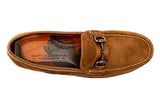 Martin Dingman Bill Safari Kudu Suede Horse Bit Loafers LAST PAIR