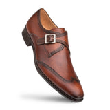 Mezlan Forest Monk Strap Wing Tip in Two Colors