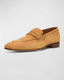 Donald Pliner Jayce Penny Loafer in Soft Suede
