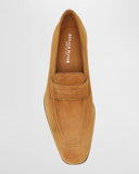 Donald Pliner Jayce Penny Loafer in Soft Suede
