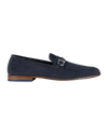 Donald Pliner Slade Metal Bit Suede Loafer
