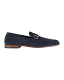 Donald Pliner Slade Metal Bit Suede Loafer