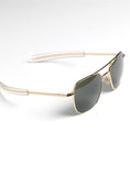 Original Pilot Aviator Gold/Green Sunglasses by American Optical