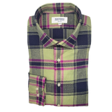 Performance Flannel by Arnau Olive/Navy Check 873-1