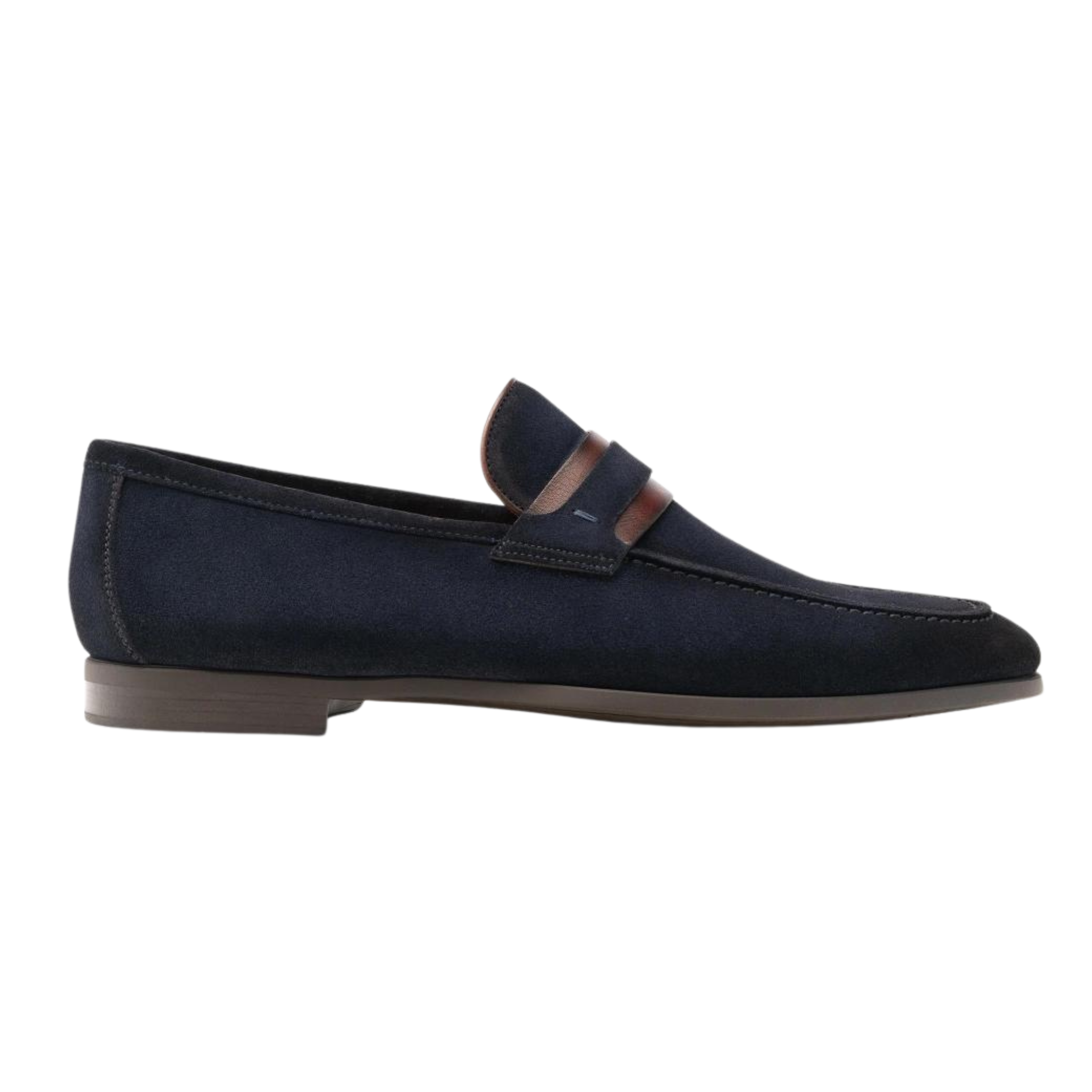 Magnanni blue top suede shoes
