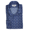 Shirts By Arnau Blue Print 876-1