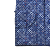 Shirts By Arnau Blue Print 876-1