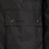 Barbour Ashby Wax Jacket - Black