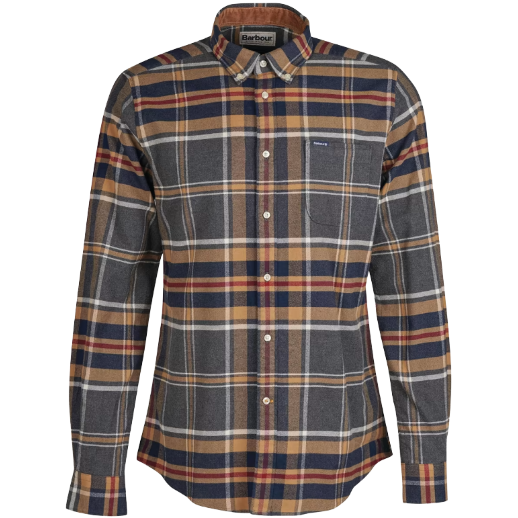 Barbour checked online shirt mens