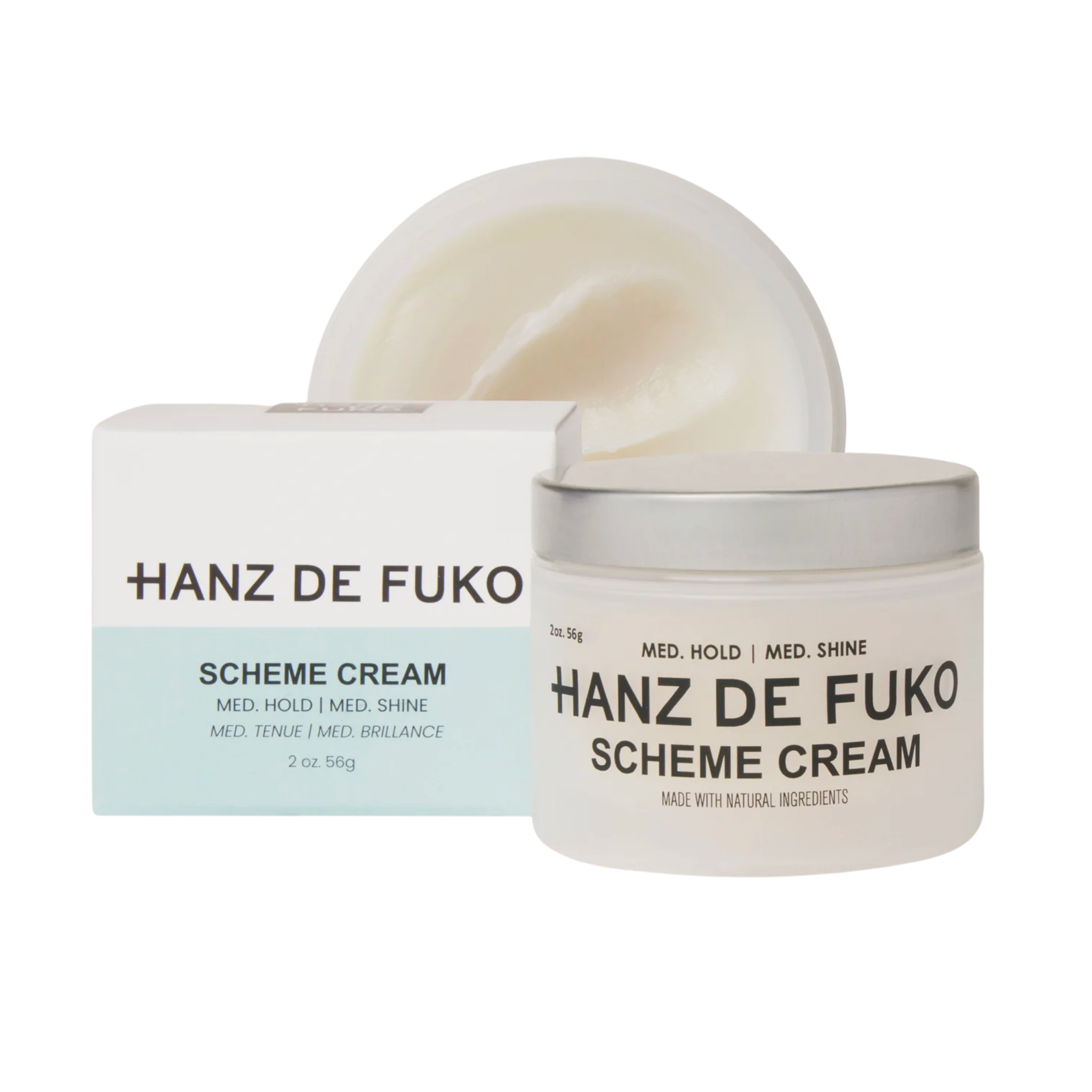 Hanz De Fuko Scheme Cream - 2oz. – The QG Hanz De Fuko Scheme Cream - 2oz. – The QG