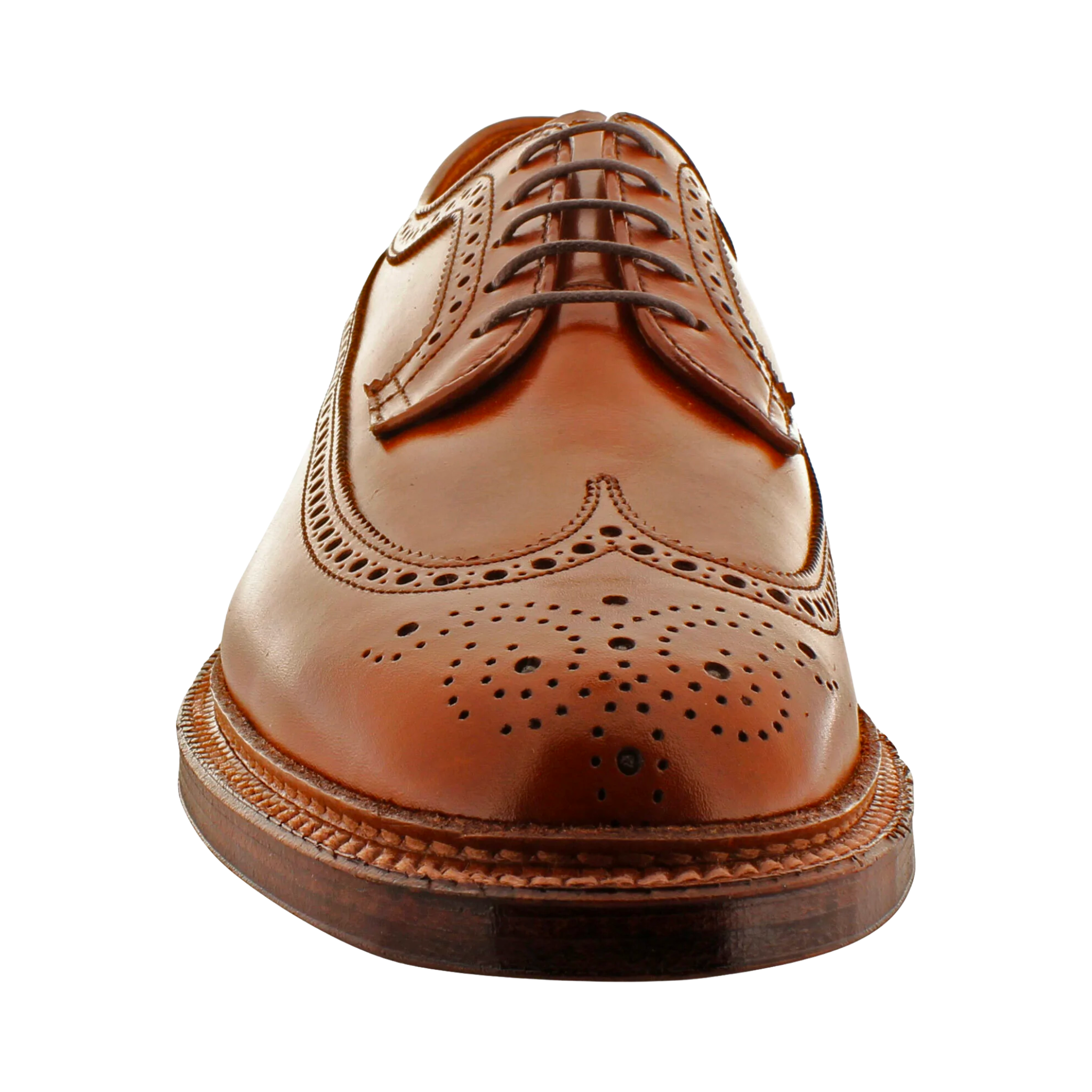 Alden 979 ロングウィング 8 C/E バーニッシュドタン カーフ 979 - Long Wing Blucher in Burnished Tan Calfskin – ALDEN SHOES